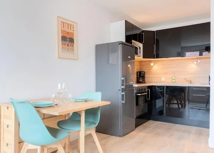 Apartment Lille, Fully-equipped With Parking Space